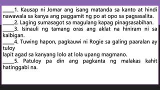 Kolehiyala, Kinantot Agad Pagkauwi Galing sa School sa Sugar .
